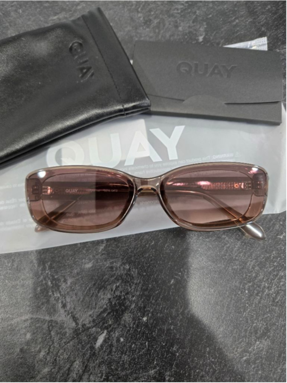 Quay womens sunglasses vibe check - Picture 3 of 6